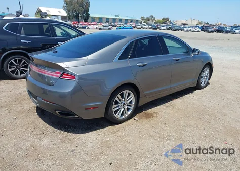 2014 Lincoln Mkz Hybrid из США, поврежденный, VIN 3LN6L2LU4ER802579